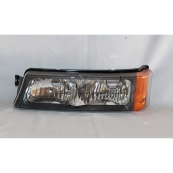 2004 Chevrolet Silverado 2500 Turn Signal / Parking Light Front Left TYC 18589801 image 2 of 2