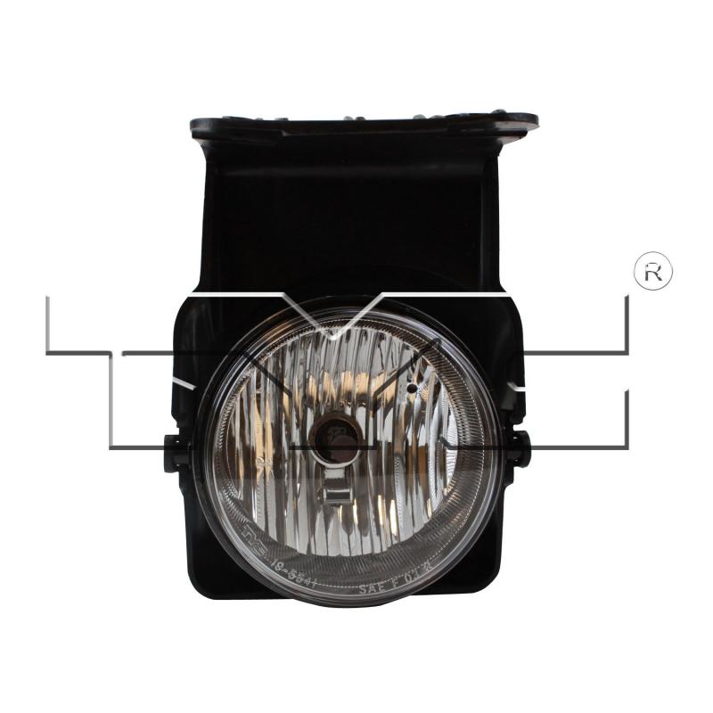 2006 GMC Sierra 1500 HD Fog Light Assembly Right TYC 19554190 image 2 of 3