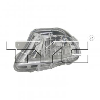 2008 Lexus LS600h Fog Light Lens / Housing Left TYC 19599601 image 2 of 2
