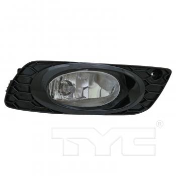 2012 Honda Civic Fog Light Assembly Right TYC 196091009 image 3 of 4