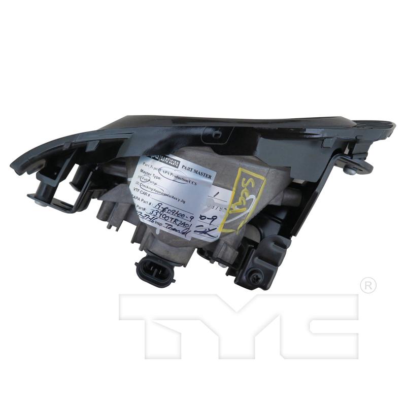 TYC 196091009 Fog Light Assembly product image 5 of 6