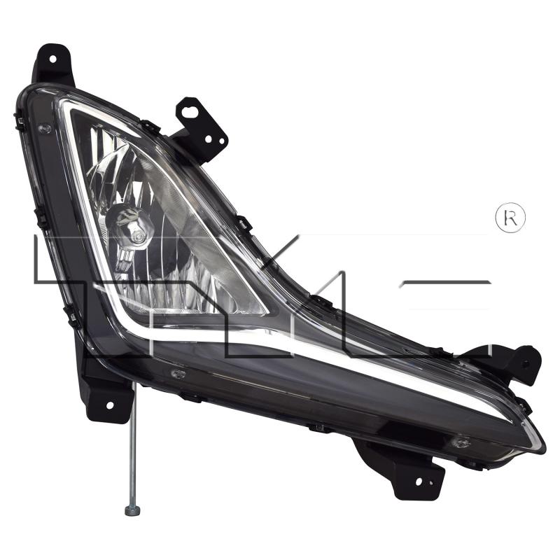 TYC 196107001 - Fog Light Assembly TYC 196107001 Fog Light Assembly product image 4 of 6