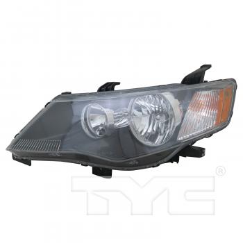 2007 Mitsubishi Outlander Headlight Assembly Left TYC 2012144009 image 2 of 4