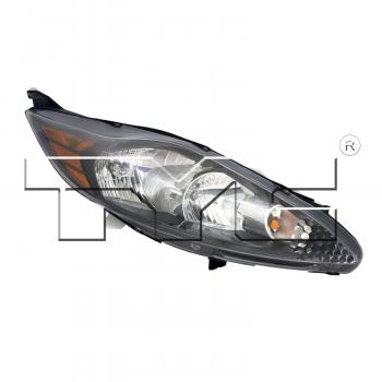 2013 Ford Fiesta Headlight Assembly Right TYC 201244590 image 2 of 2