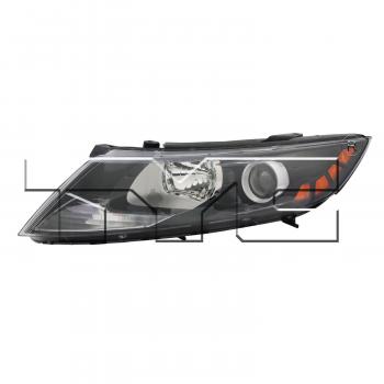2011 Kia Optima Headlight Assembly Left TYC 201255400 image 2 of 2