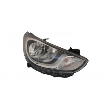 2014 Hyundai Accent Headlight Assembly Right TYC 201269300 image 3 of 3