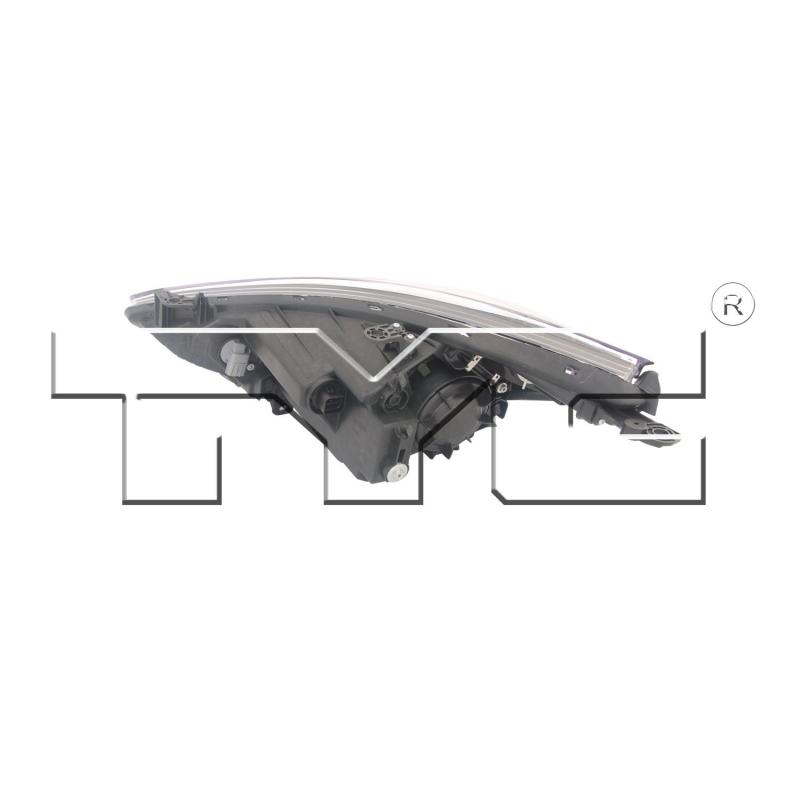 TYC 201269300 Headlight Assembly product image 2 of 3