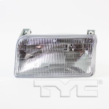 1996 Ford Bronco Headlight Assembly Left TYC 201935009 image 3 of 4