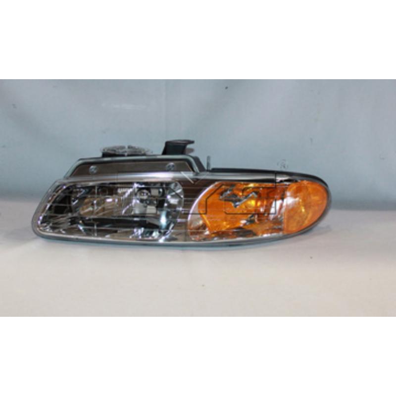 1999 Plymouth Voyager Headlight Assembly Left TYC 20316488 image 2 of 2