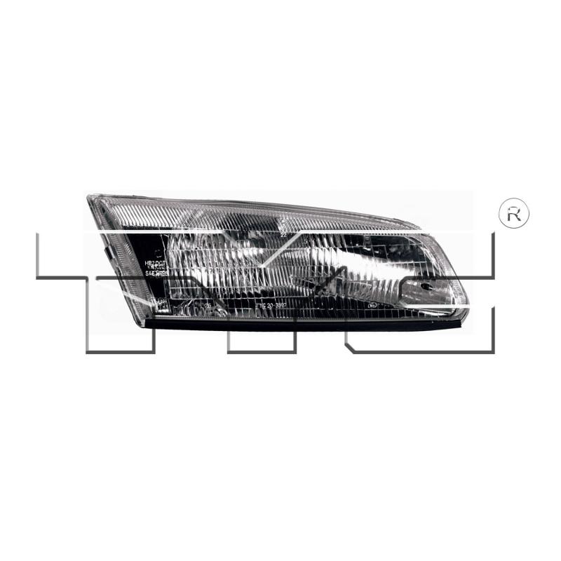 TYC 20359700 Headlight Assembly product image 2 of 3