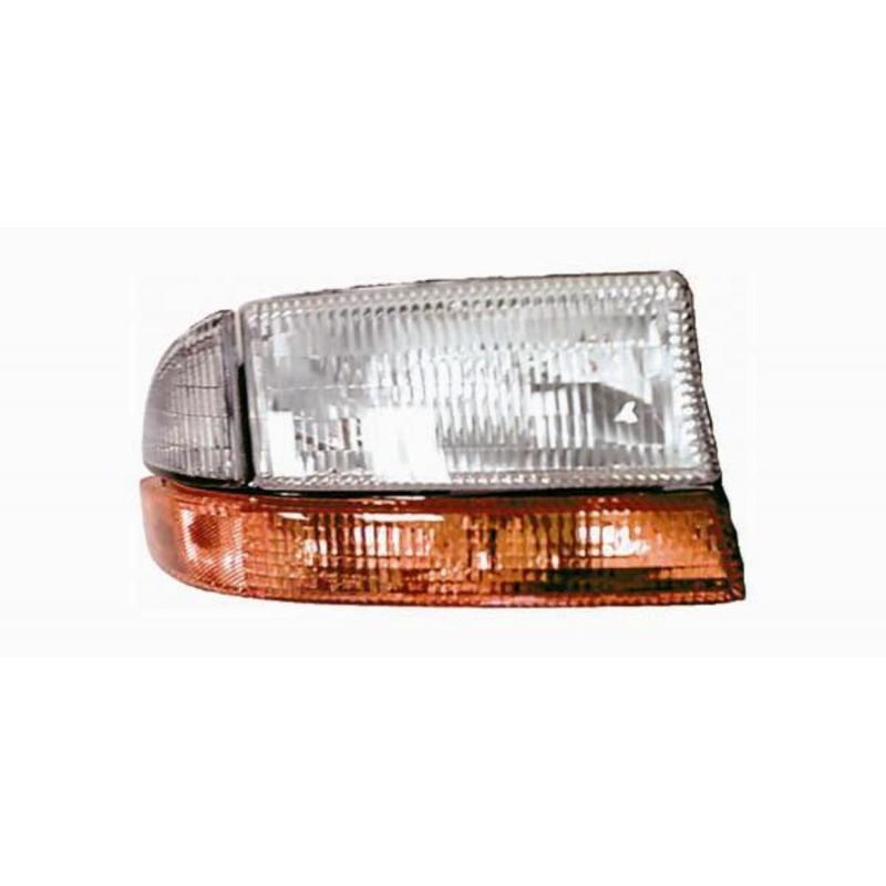 2001 Dodge Dakota Headlight Assembly Right TYC 20506309 image 1 of 3