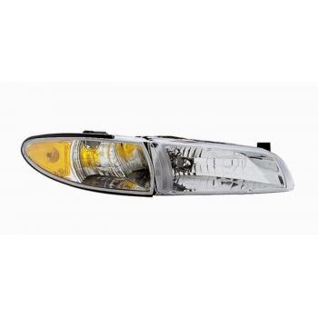 2001 Pontiac Grand Prix Headlight Assembly Right TYC 20512109 image 2 of 3