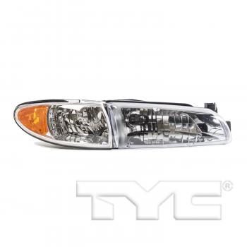 2001 Pontiac Grand Prix Headlight Assembly Right TYC 205121099 image 1 of 3