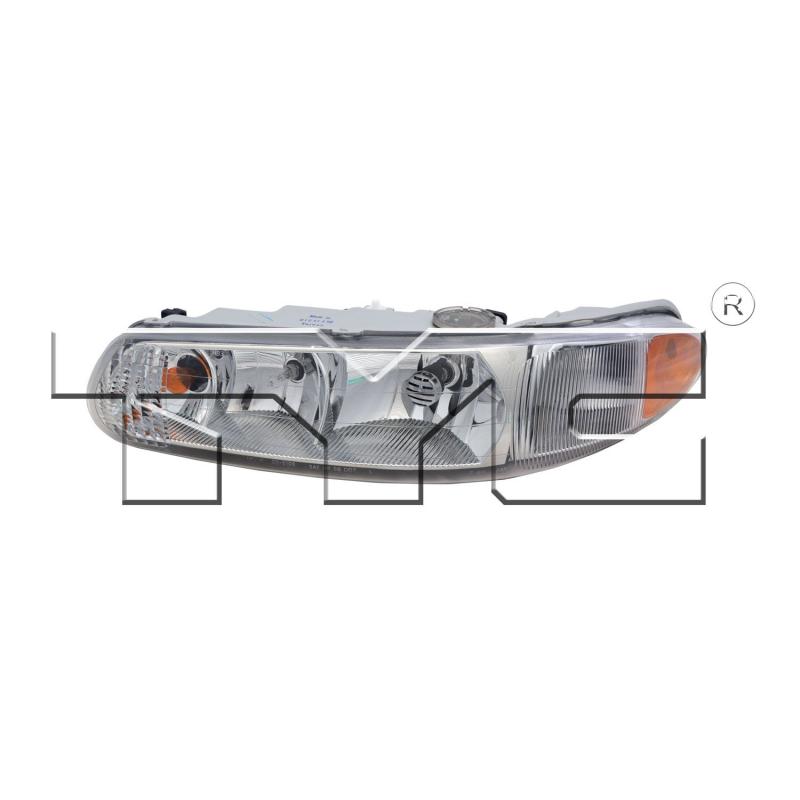 2002 Buick Century Headlight Assembly Left TYC 20519800 image 1 of 2