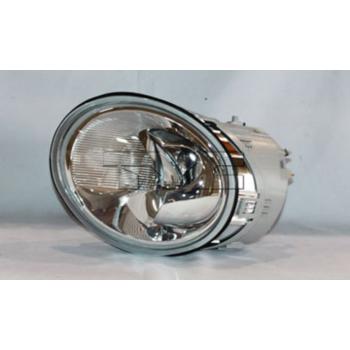 2005 Volkswagen Beetle Headlight Assembly Left TYC 20544600 image 2 of 4