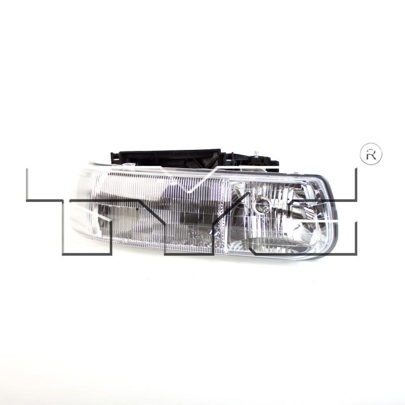 2001 Chevrolet Silverado 1500 HD Headlight Assembly Right TYC 205499009 image 3 of 3