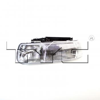 2006 Chevrolet Tahoe Headlight Assembly Left TYC 205500009 image 2 of 4