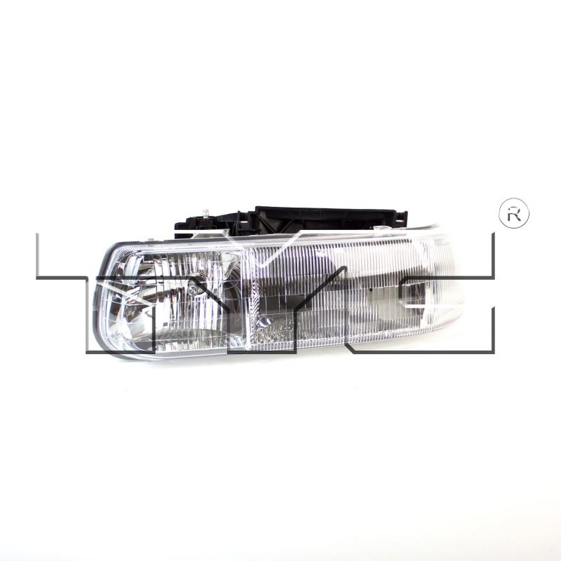 2001 Chevrolet Silverado 1500 HD Headlight Assembly Left TYC 205500009 image 2 of 4