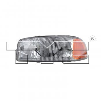 2007 GMC Sierra 2500 HD Classic Headlight Assembly Left TYC 20556800 image 2 of 4