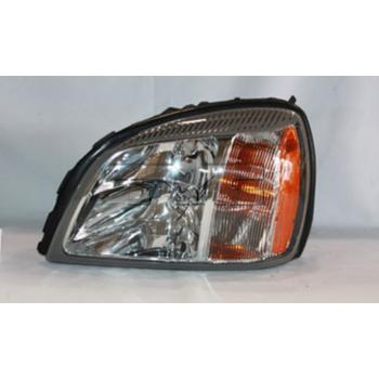 2000 Cadillac DeVille Headlight Assembly Left TYC 20585600 image 2 of 2