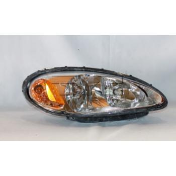 2001 Chrysler PT Cruiser Headlight Assembly Right TYC 20602300 image 3 of 3