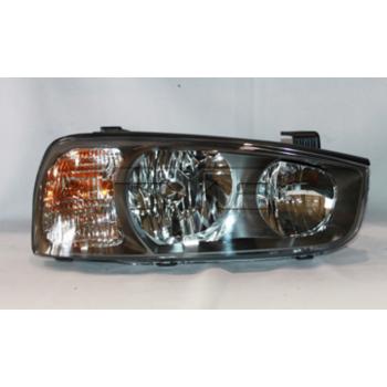 2001 Hyundai Elantra Headlight Assembly Right TYC 20604700 image 3 of 3