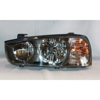 2001 Hyundai Elantra Headlight Assembly Left TYC 20604800 image 1 of 2