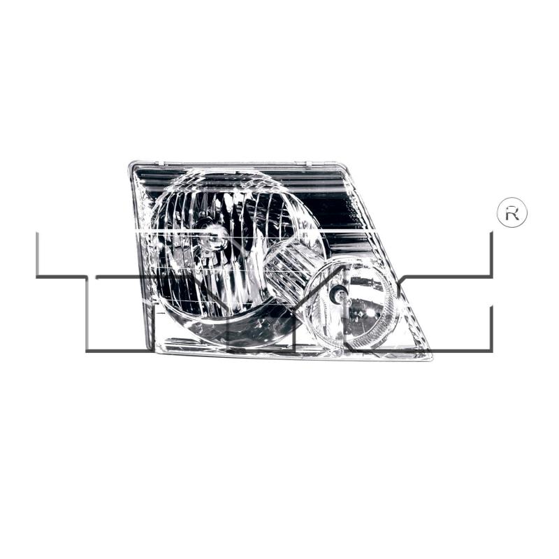 2005 Ford Explorer Headlight Assembly Right TYC 20606100 image 2 of 3