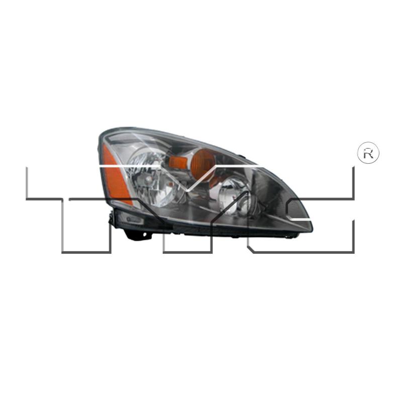 2002 Nissan Altima Headlight Assembly Right TYC 20611100 image 2 of 2