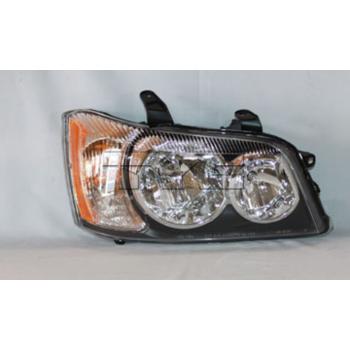 2003 Toyota Highlander Headlight Assembly Right TYC 20617300 image 3 of 4