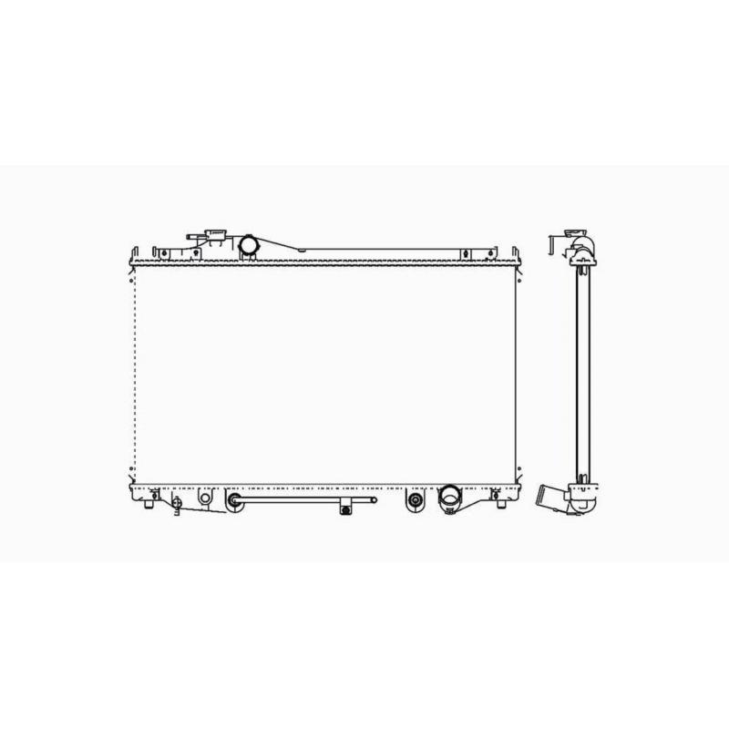 TYC 2062 - Radiator Assembly TYC 2062 Radiator Assembly product image 2 of 5