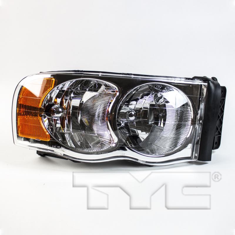2002 Dodge Ram 1500 Headlight Assembly Right TYC 20623300 image 3 of 4