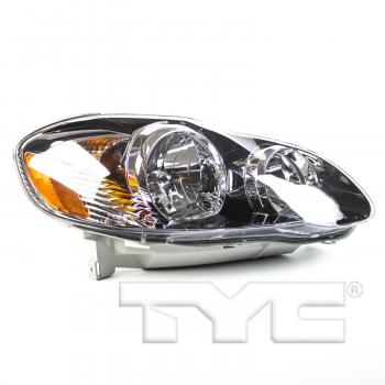 2005 Toyota Corolla Headlight Assembly Right TYC 206235709 image 2 of 4