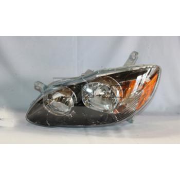 2005 Toyota Corolla Headlight Assembly Left TYC 20623670 image 1 of 4