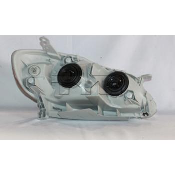 2005 Toyota Corolla Headlight Assembly Left TYC 20623670 image 2 of 4