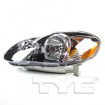 2005 Toyota Corolla Headlight Assembly Left TYC 206236709 image 2 of 4
