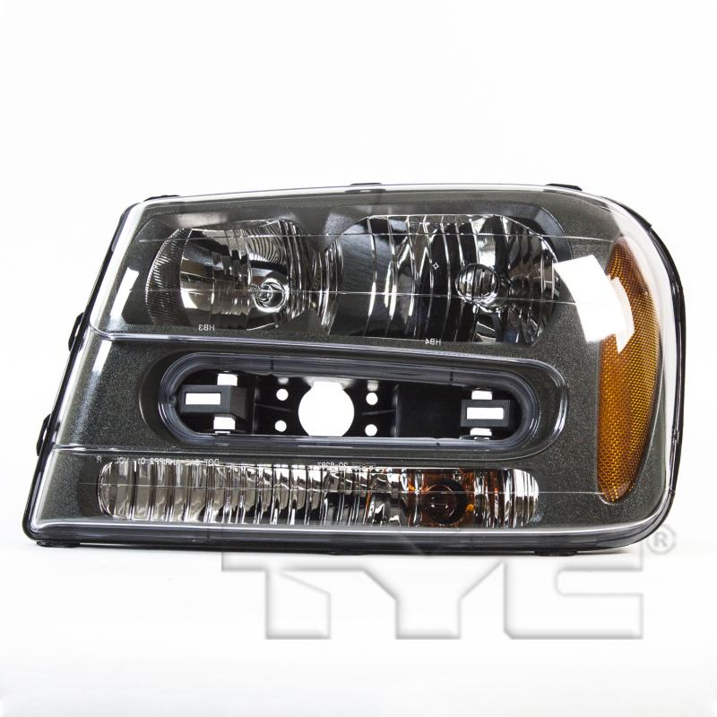 2003 Chevrolet Trailblazer Headlight Assembly Left TYC 206288009 image 3 of 3