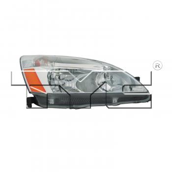 2007 Honda Accord Headlight Assembly Right TYC 20636100 image 3 of 4