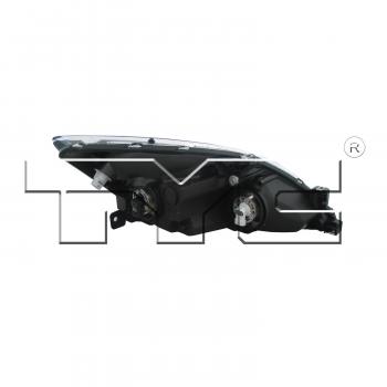 2007 Honda Accord Headlight Assembly Left TYC 20636200 image 2 of 4
