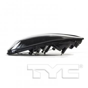 2007 Pontiac Grand Prix Headlight Assembly Left TYC 206488009 image 3 of 3