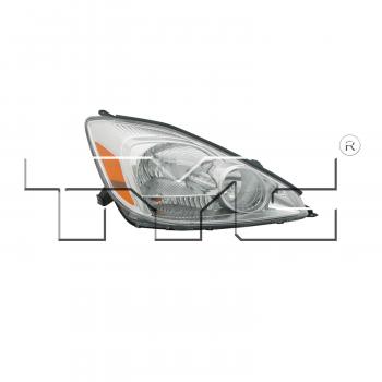 2005 Toyota Sienna Headlight Assembly Right TYC 20651300 image 1 of 2