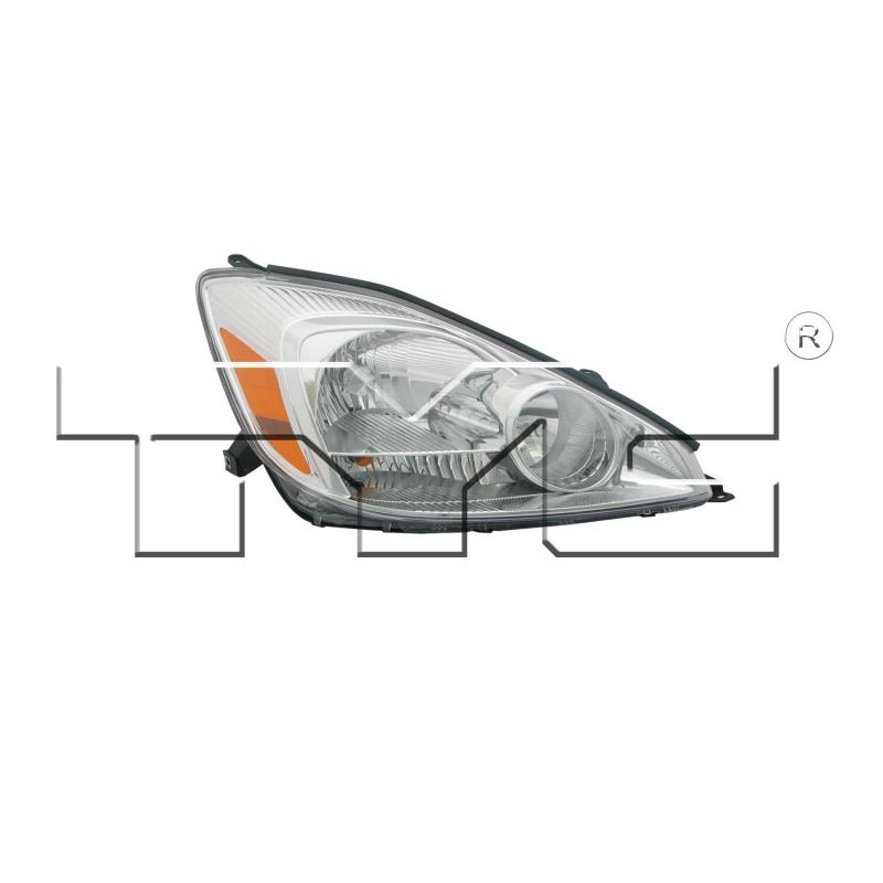 2004 Toyota Sienna Headlight Assembly Right TYC 20651300 image 1 of 2