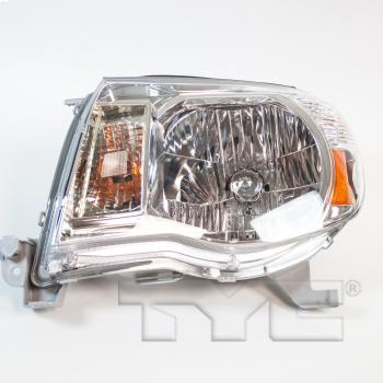 2010 Toyota Tacoma Headlight Assembly Left TYC 206578009 image 2 of 4