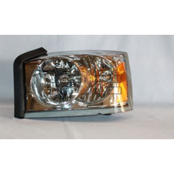 2005 Dodge Dakota Headlight Assembly Left TYC 20658800 image 1 of 2