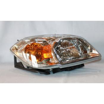 2009 Pontiac G5 Headlight Assembly Right TYC 20664100 image 2 of 3