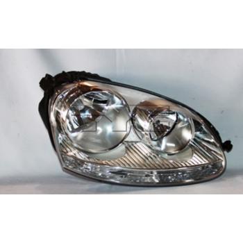 2009 Volkswagen Rabbit Headlight Assembly Right TYC 20667900 image 3 of 4