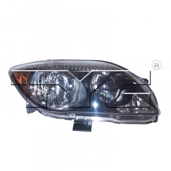 2007 Scion TC Headlight Assembly Right TYC 20668901 image 2 of 2