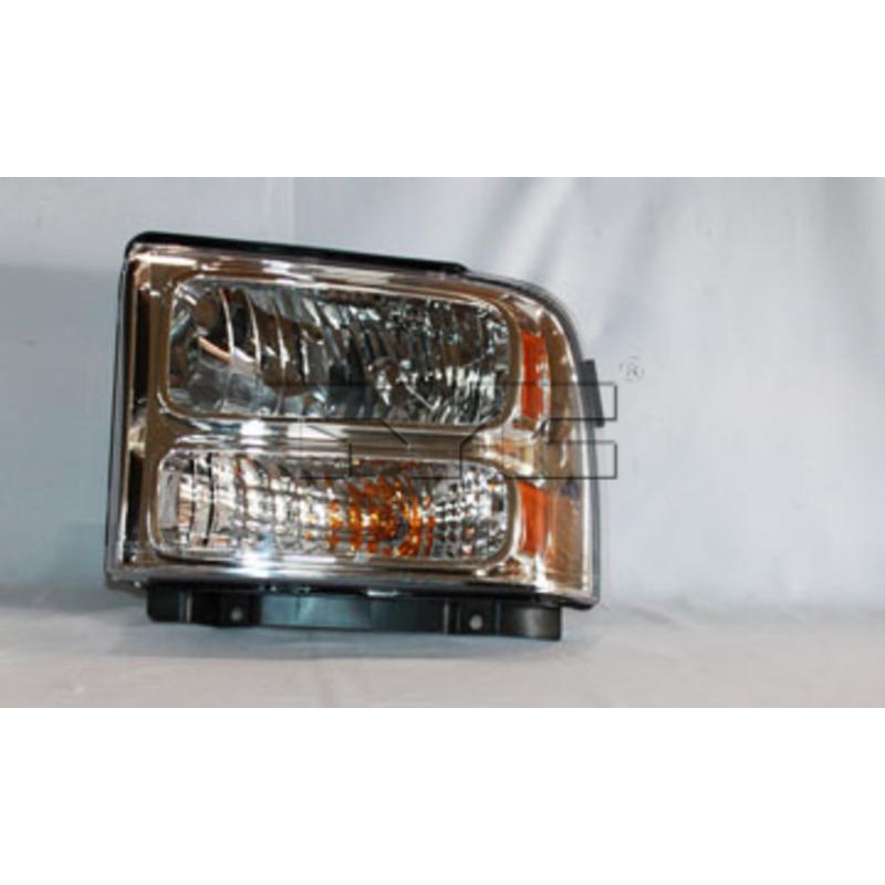 2006 Ford F-250 Super Duty Headlight Assembly Left TYC 20670000 image 2 of 2