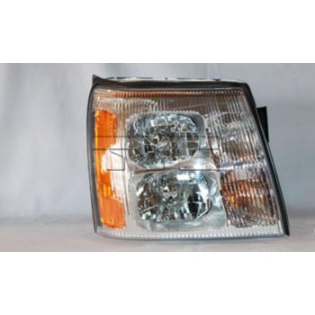 2002 Cadillac Escalade EXT Headlight Assembly Right TYC 20670900 image 2 of 3