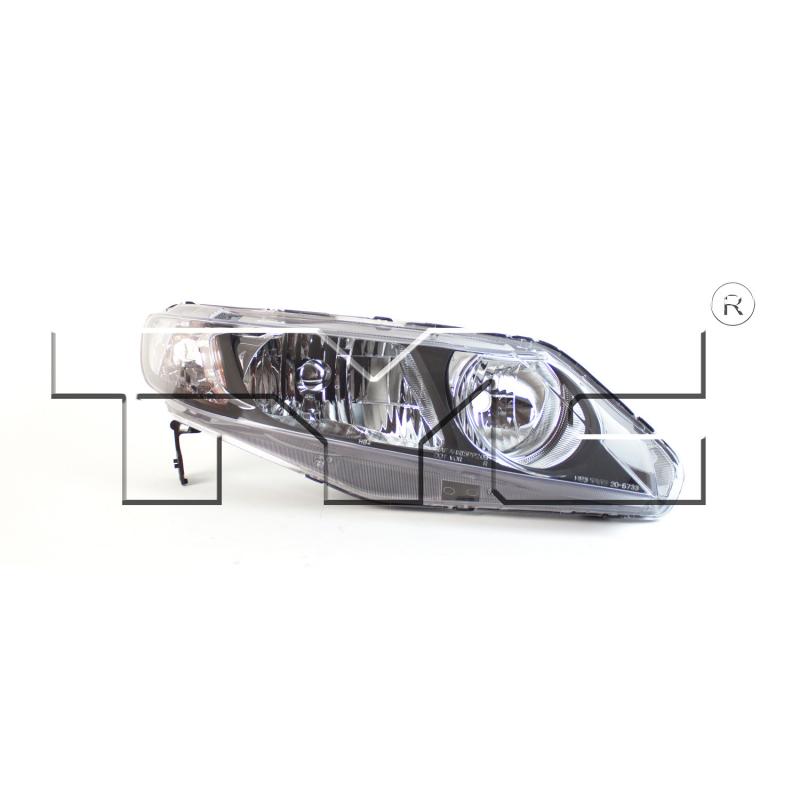 TYC 206733919 Headlight Assembly product image 3 of 6